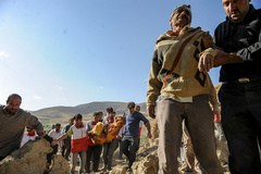 زلزله‌زدگان روستای باجه باج از توابع ورزقان - آذربایجان شرقی